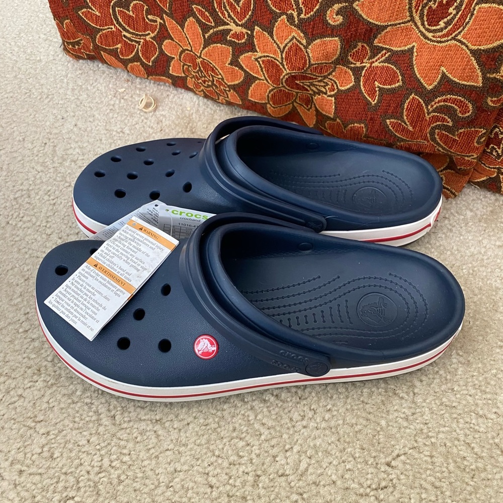 NWT Crocs Crocband Shoes